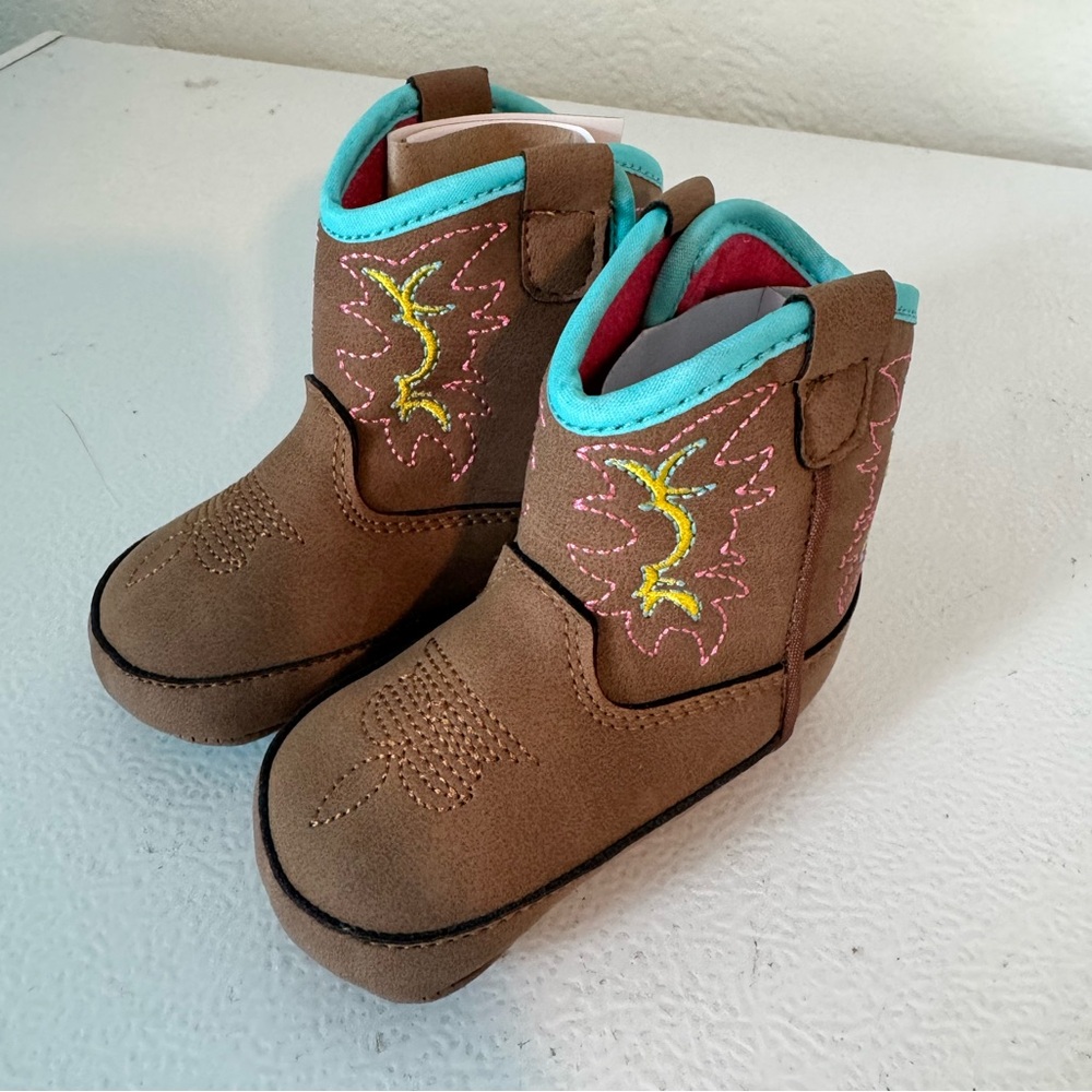 IUV Baby Cowboy Boots Soft Bottom Non-Slip